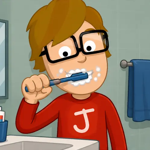 Brush your teeth