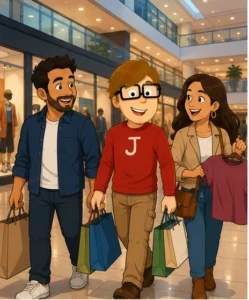 Go shopping