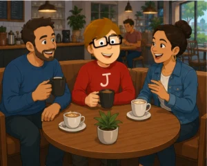 Go to a cafe
