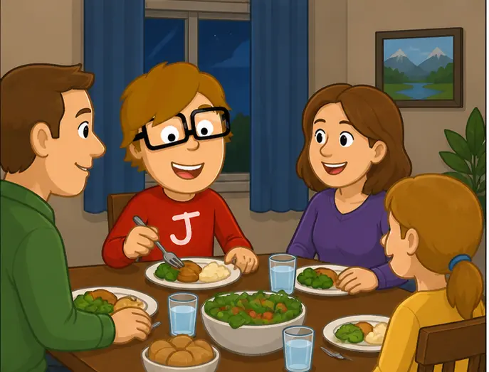 Have dinner