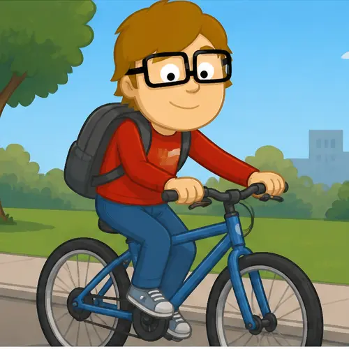 Ride a bike to school or work